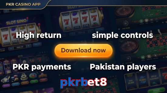 Main screen of Pkrbet8 gamedownload page for PK players